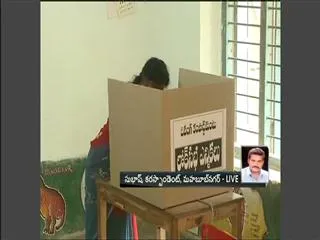 Repolling begins in Jupalli Polling Station - Sakshi