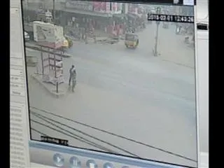 Two killed in Bus accident - Sakshi