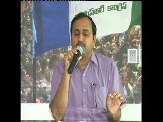 MLA RK Dares Government to Implement Land Acquisition act - Sakshi