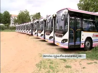 RTC Introduced Low Floor Buses in City - Sakshi