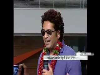 Sachin Tendulkar opens a Shopping Mall in Vijayawada - Sakshi