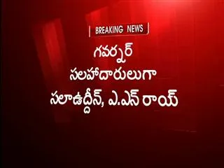 Central Govt Appoint to Governor EL Narasimhan's advisers - Sakshi