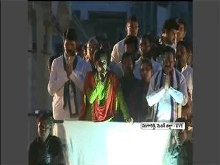 ys sharmila's speech in sangareddy janabheri - Sakshi