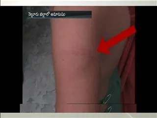 Teacher beats students for not completing home work - Sakshi