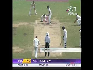 India lost first wicket on 5th day of Test match - Sakshi