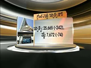 Stock markets ends with huge losses - Sakshi
