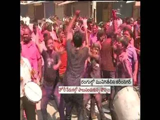 grand holi celebrations in shilparamam - Sakshi
