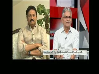 The headline show on discussion on I welcome KCR To Vijayawada: Chandrababu - Sakshi