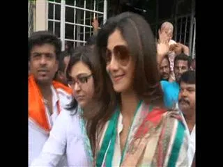 shilpa shetti visits tirumala - Sakshi