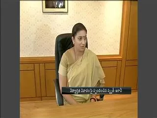Smriti reacts on contraversial comments on her Educational Qualification - Sakshi