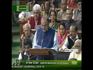 Union Budget 2015-16 : Arun Jaitley speech part 1 - Sakshi