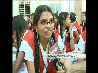 Sakshi spell bee gets hude response - Sakshi