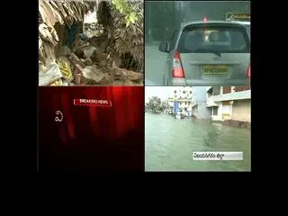 Cyclone hudhud: uprooted trees,electric poles tell tale of destruction - Sakshi