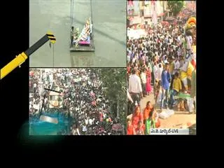 Ganesh Immersion Process Continues in Hyderabad - Sakshi