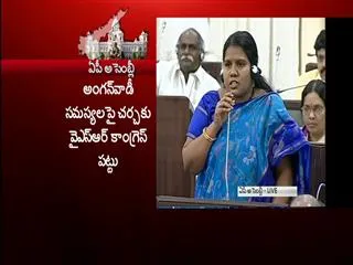 Peethala Sujatha takes on ysrcp in AP Assembly - Sakshi