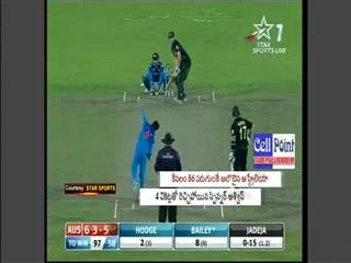 World T20: India crumble against Australian bowlers - Sakshi