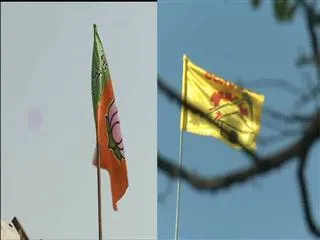 BJP ties up with BJP in coming elections - Sakshi