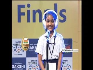 Sakshi Spell Bee 2014 Final : Telangana Category - 2 - Sakshi