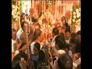 Heavy arrangements set to navarathri brahmotsava - Sakshi