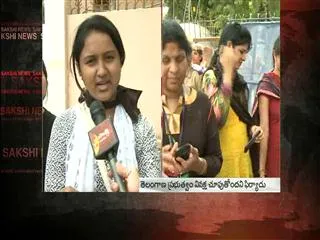 TV9, ABN lady journalists meets Governor - Sakshi