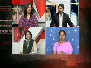 Breakfast show || discussion on harassement for giving birth to girl - Sakshi