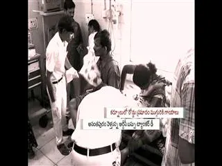 Three injured in road accident - Sakshi