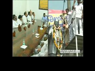 YSRCP MLAs Padayatra from Tankbund to Assembly - Sakshi