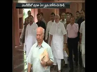 PM Narendra Modi visits strategic Pathankot air force base - Sakshi