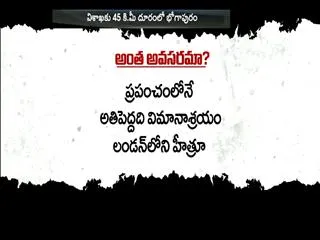 Realestate business under boghapuram airport lands - Sakshi