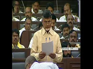chandrababu statement on special status in AP assembly - Sakshi