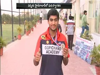 Young badminton player ASS Cyril Verma - Sakshi