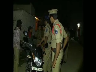 police-engaged-a-carden-search-in-bala nagar - Sakshi
