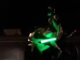 his way to see Star Wars Michael Keeley received a 274 dollars fine for holding a lightsaber - Sakshi