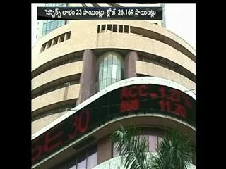 Stock Market Ends with Profits - Sakshi