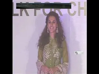 Tennis players walk the ramp at Aircel Chennai Open's annual fashion show - Sakshi