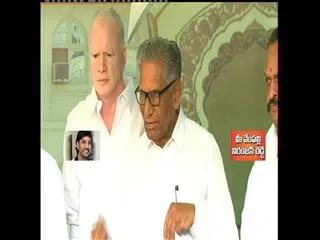 Ummareddy Venkateswarlu press meet about Roja Suspension - Sakshi