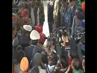 Mortal remains of Col Niranjan who lost his life brought to his Bengaluru residence - Sakshi
