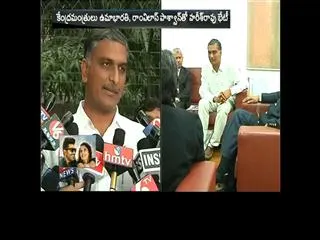 Minister Harishrao meet Central Ministers in Delhi - Sakshi
