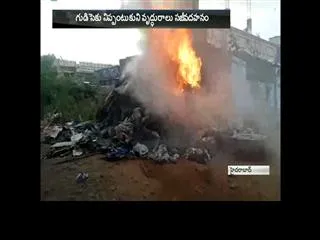 Woman burnt alive after her hut catches fire - Sakshi