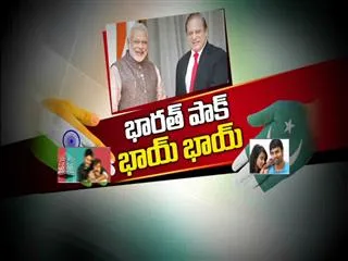 PM Modi Surprise Visit to Pakistan On Nawaz's Grand Daughter's Wedding - Sakshi