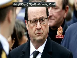 French President Francois hollande Lands in Chandigarh - Sakshi