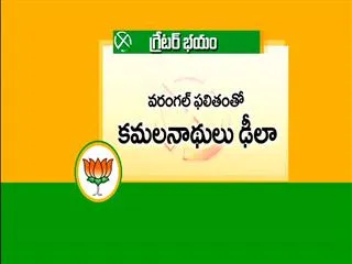 bjp back step on ghmc elections - Sakshi