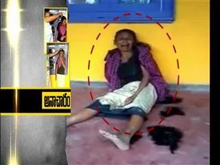 An old woman beaten mercilessly in Manipur - Sakshi