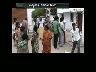 Husband killed wife in Hyderabad - Sakshi