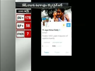 ys jagan congratulates nitish kumar, laluprasad yadav - Sakshi