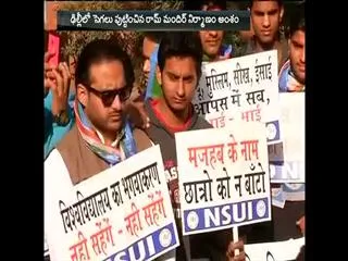 Excited the construction of Ram Mandir in Delhi - Sakshi