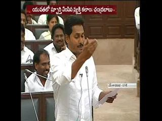 ys jagan mohan reddy fires on TDP In assembly over mike - Sakshi