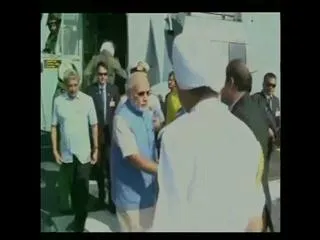 PM Modi presides over commanders' conference aboard INS Vikramaditya - Sakshi