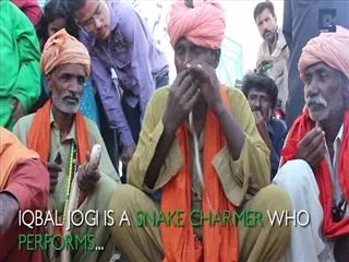 Snake Charmer Puts Live Snake through Nose and Lets it Come Out from Mouth - Sakshi