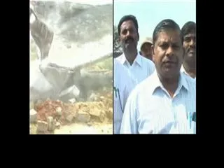 Illegal Constructions Demolished in Nalgonda District - Sakshi